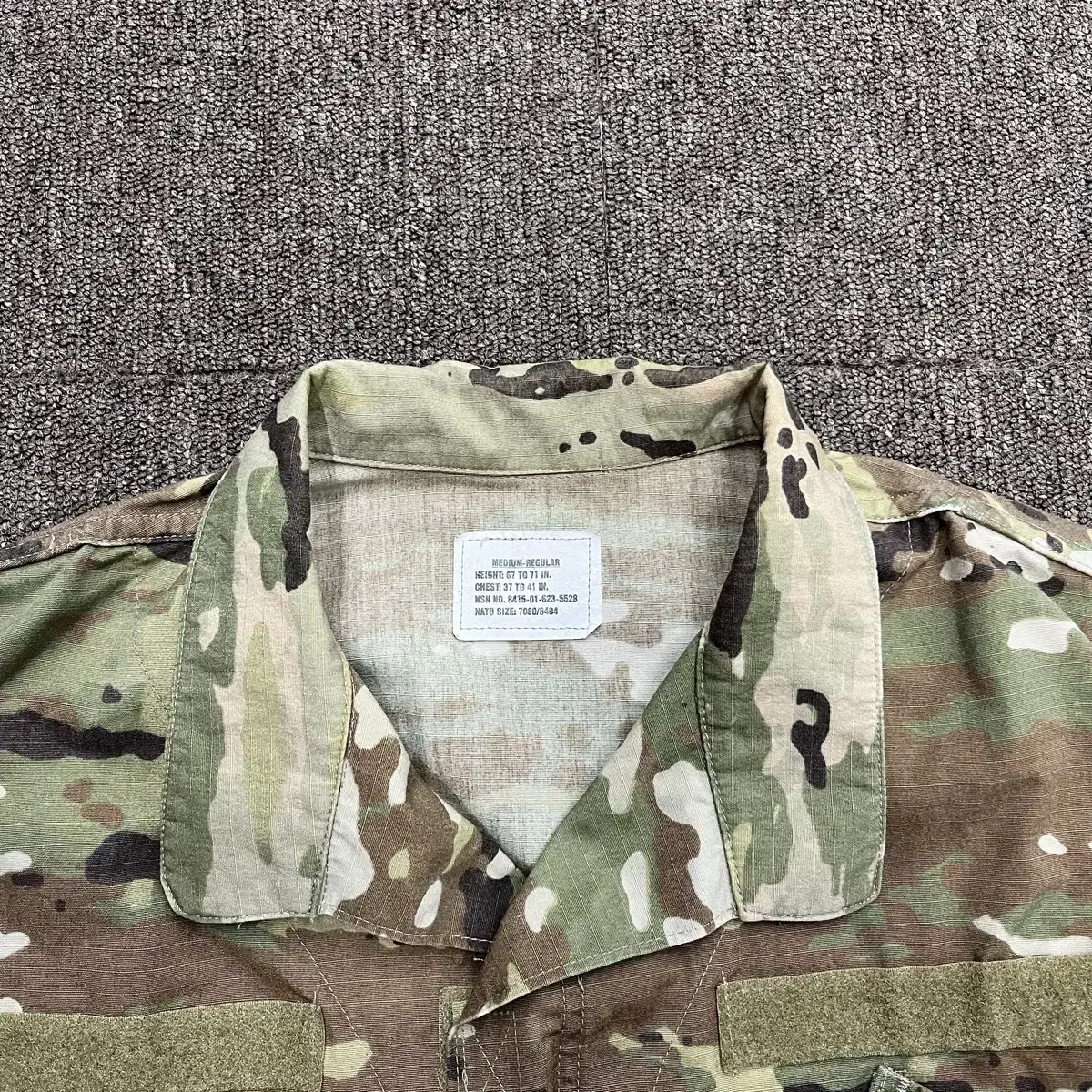 (M) 00s US Army 컴뱃 BDU 자켓