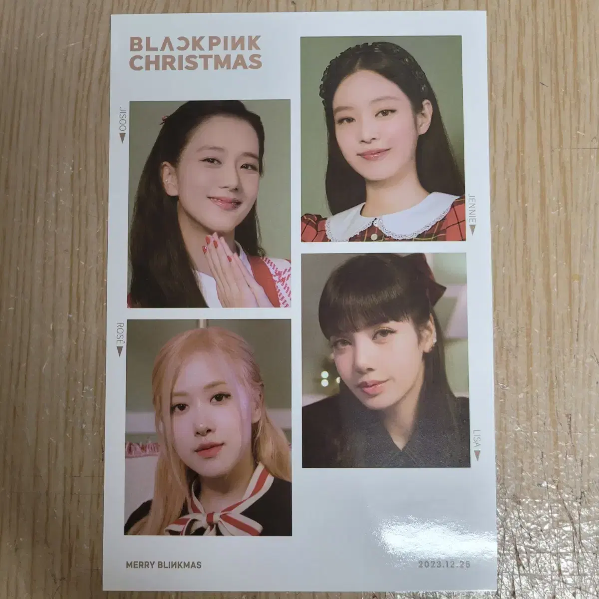 black pink 2023christmasblinkchristmas jisoojennie rosesjerissa photo stickers