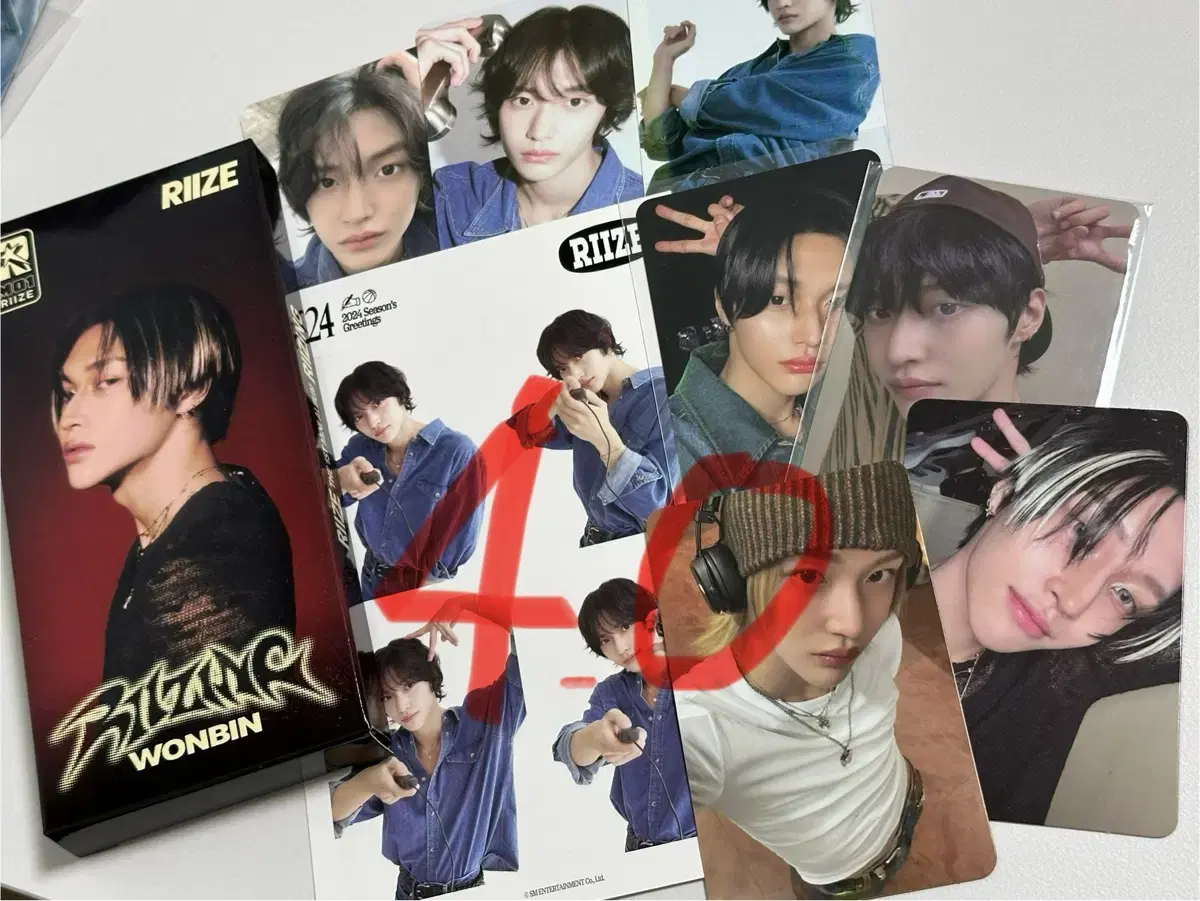 Rize wonbin sungchan eunseok shotaro sohee chanyoung photocard boom boombe album