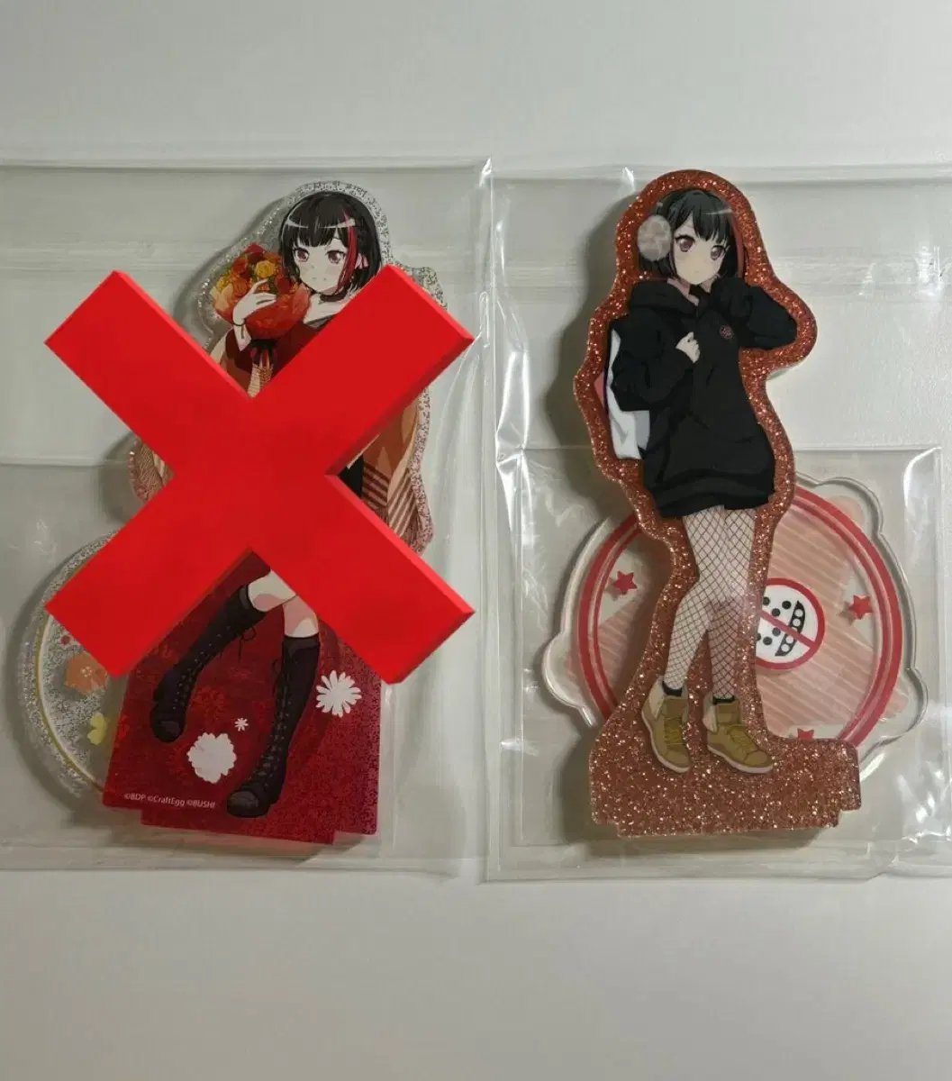 Bangdream afterglow mitake lan wigo We go acrylic wts.