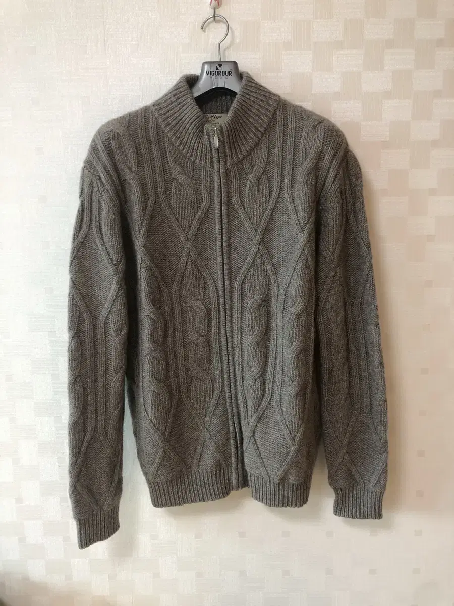 New Yak Cashmere Cardigan from Mongolia