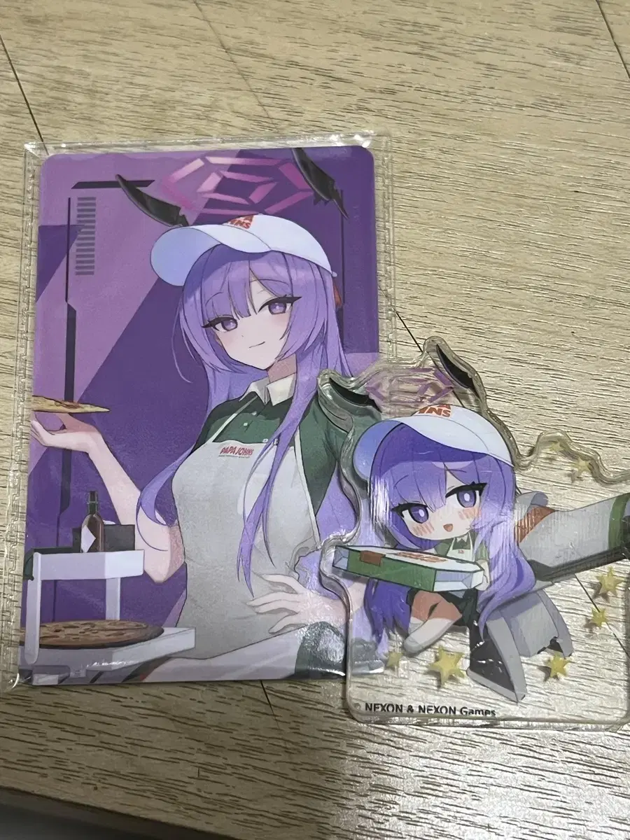 Bloo Archives Papa John's Utaha photocard Korotto (with coupon)