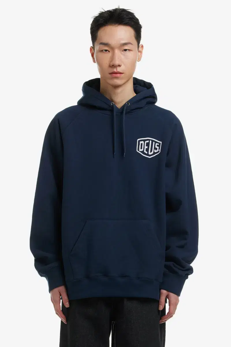 Deus Seoul Address Hoodie (Navy) XL