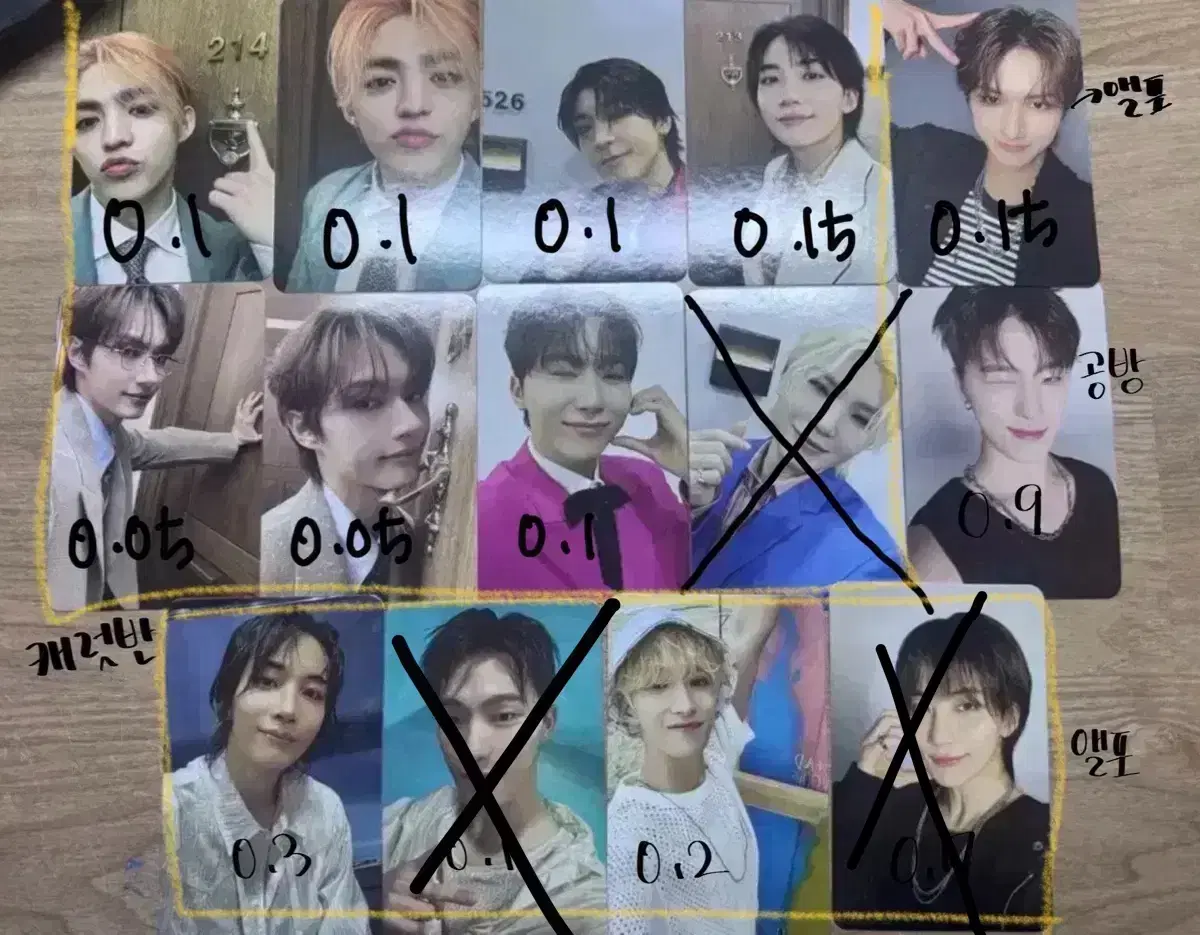 Sell Seventeen Photo Cards