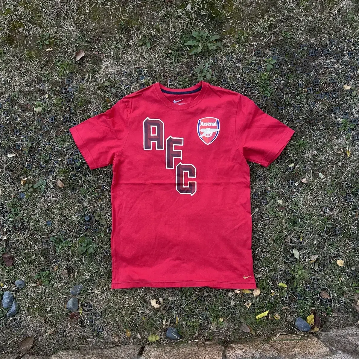 Nike Arsenal Printed Red Short Sleeve