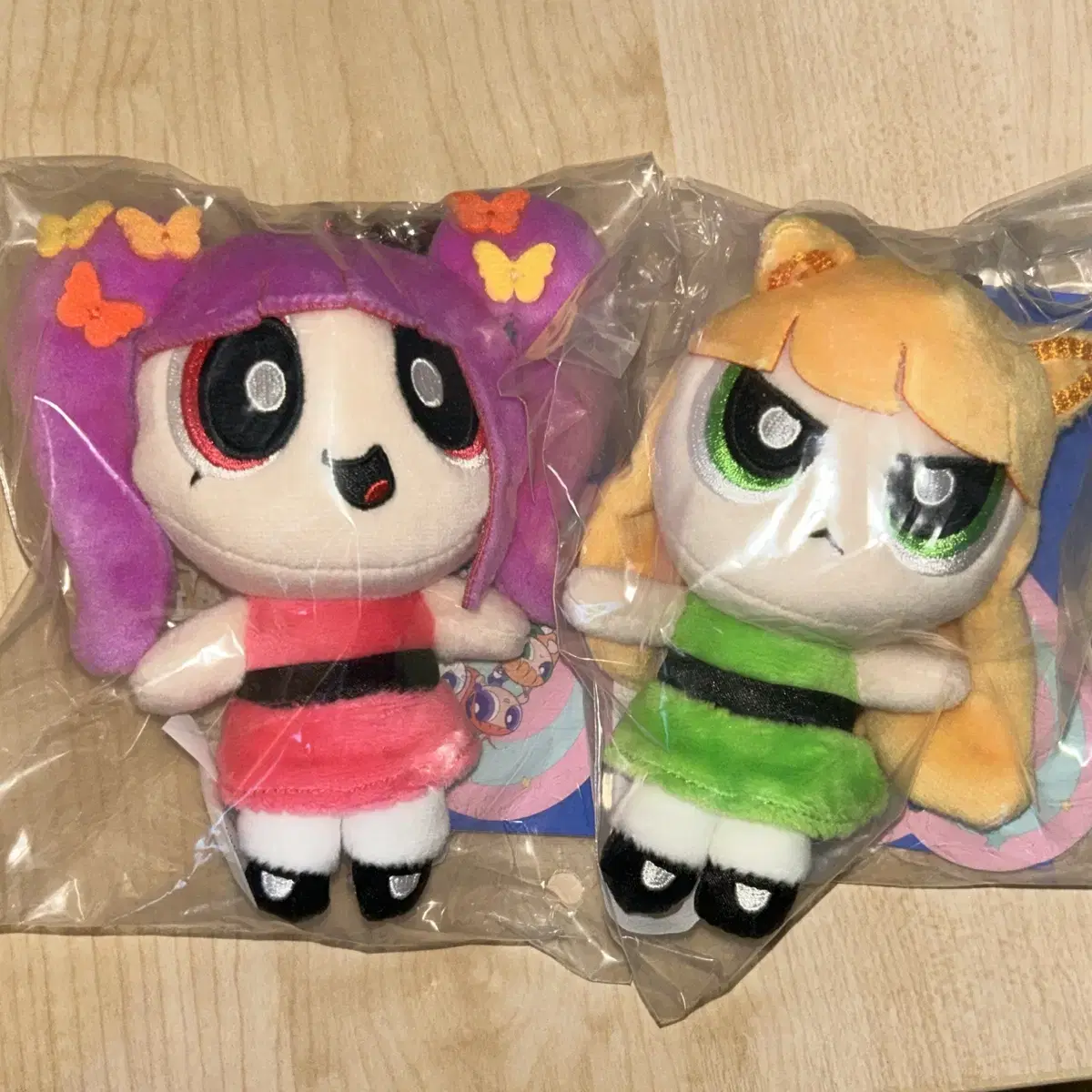 New Jeans Powerpuff Girls doll backchat keyring photocard wts papgirl pops up