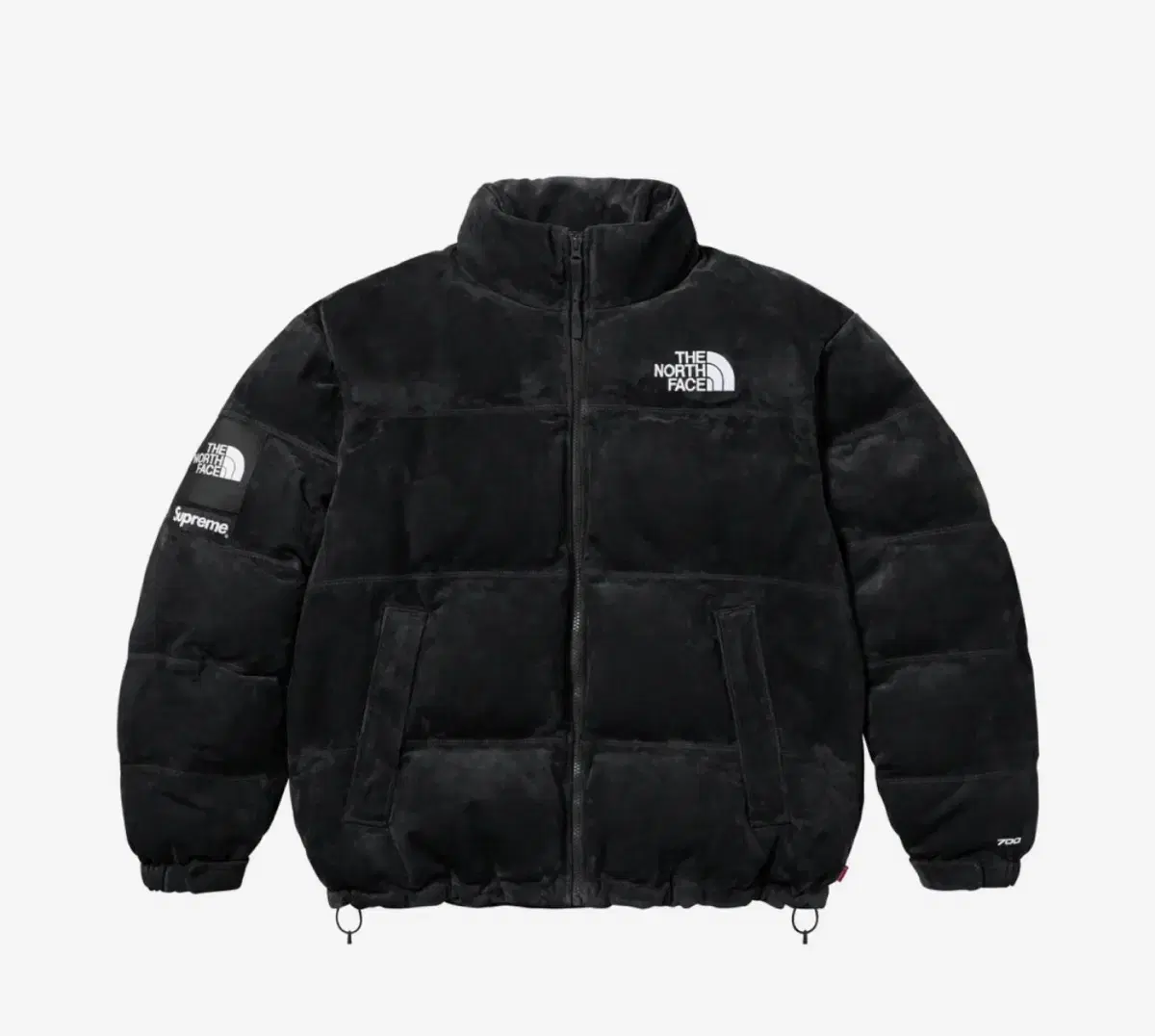 Supreme x The North Face Suede Knopsie Jacket Black - 23FW