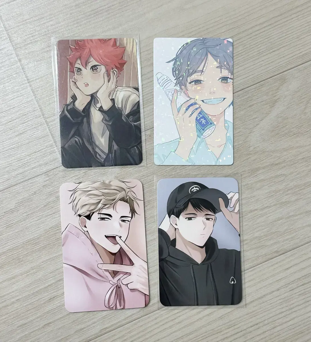 Haikyuu hinata Atsumu Osamu Suga photocard wts Merchandise unofficial goods Tongpan