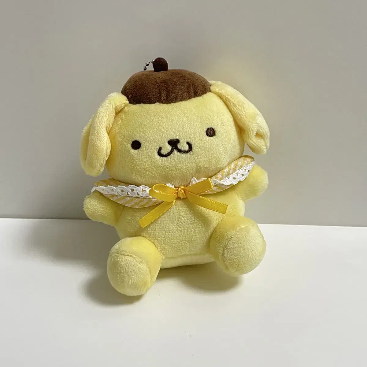 Korean Sanrio Pompompurin Mascot Doll