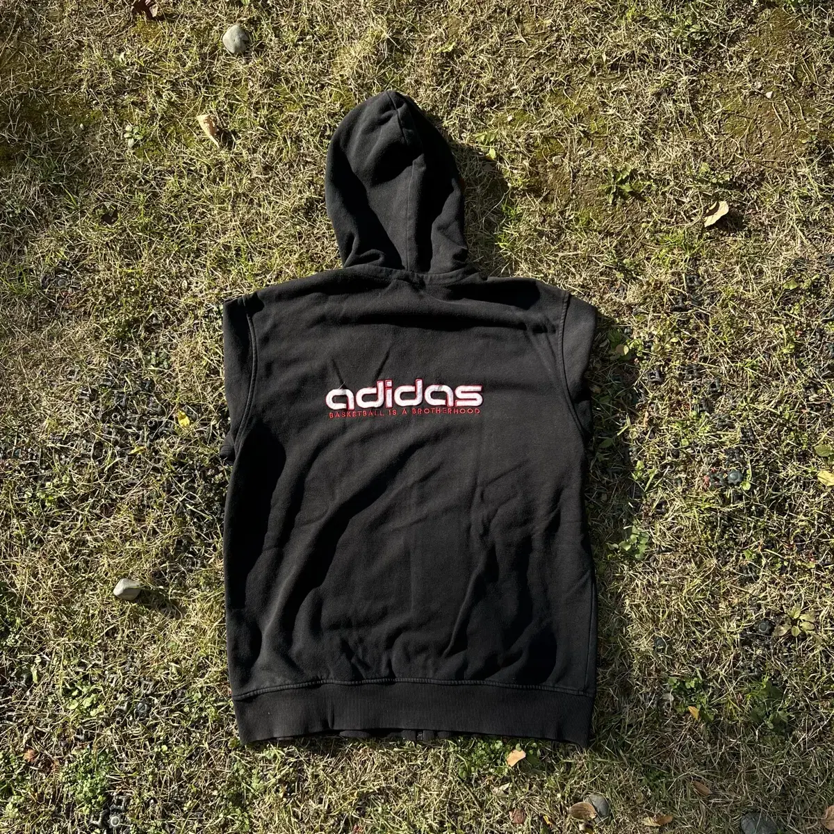 Adidas basketball hoodie zip-up(105)