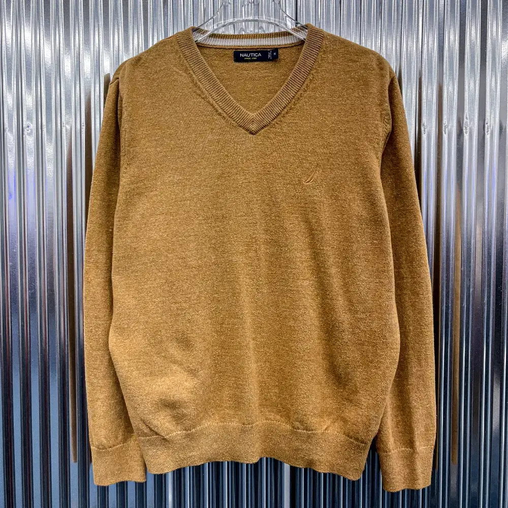 Nautica Cotton V-Neck Knit (Domestic L) P349