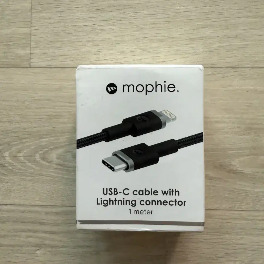 모피 Mophie 아이폰 충전케이블 C to 라이트닝 8핀 케이블 신품