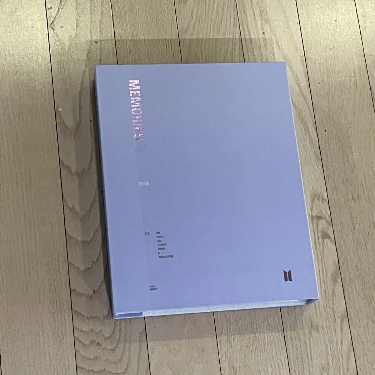 (포카 지민) BTS 방탄소년단 메모리즈 dvd 2018