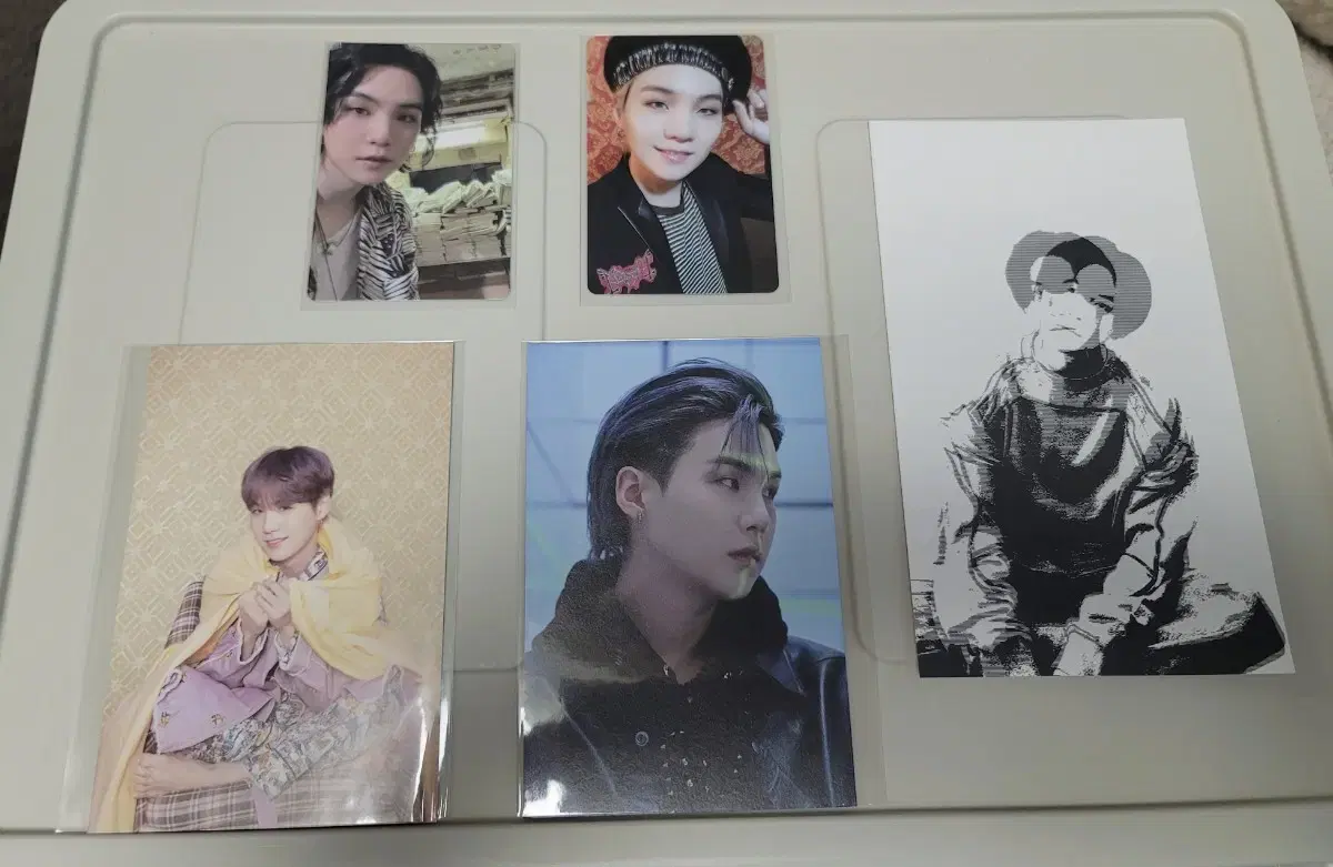 BTS bangtan suga Fotokas Postcard postcard wts SUGA CARD