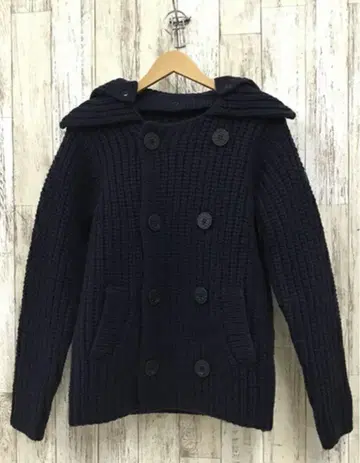 TMT HANDKNIT LOW GUAZE PEA COAT 티엠티