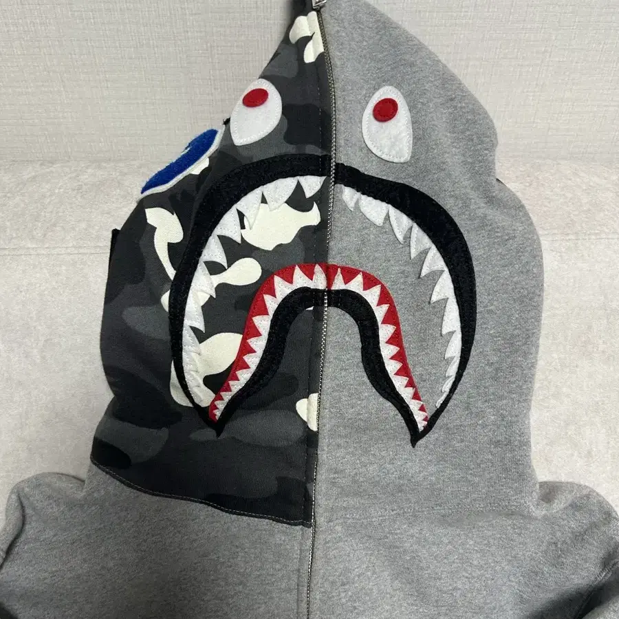 Bape 시티카모 후드집업 xl