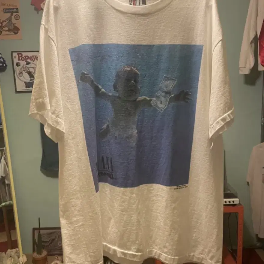 Vintage Nirvana Nevermind Album T-shirt