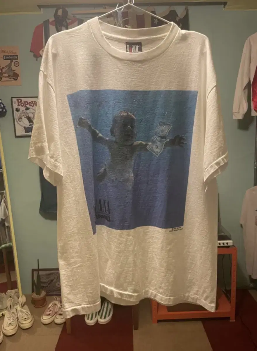 Vintage Nirvana Nevermind Album T-shirt