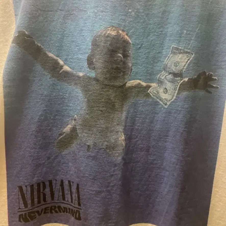 Vintage Nirvana Nevermind Album T-shirt