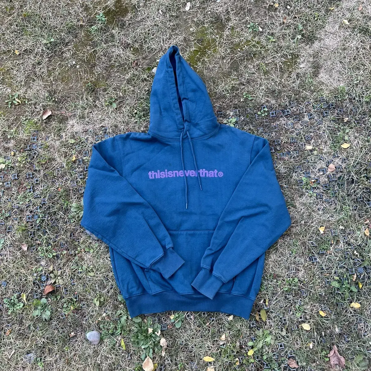 ThislsNeverThat Blue Mint & Purple Hood