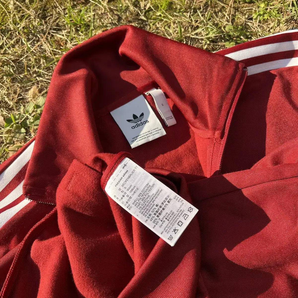 adidas Firebird Burgundy Jersey(S)