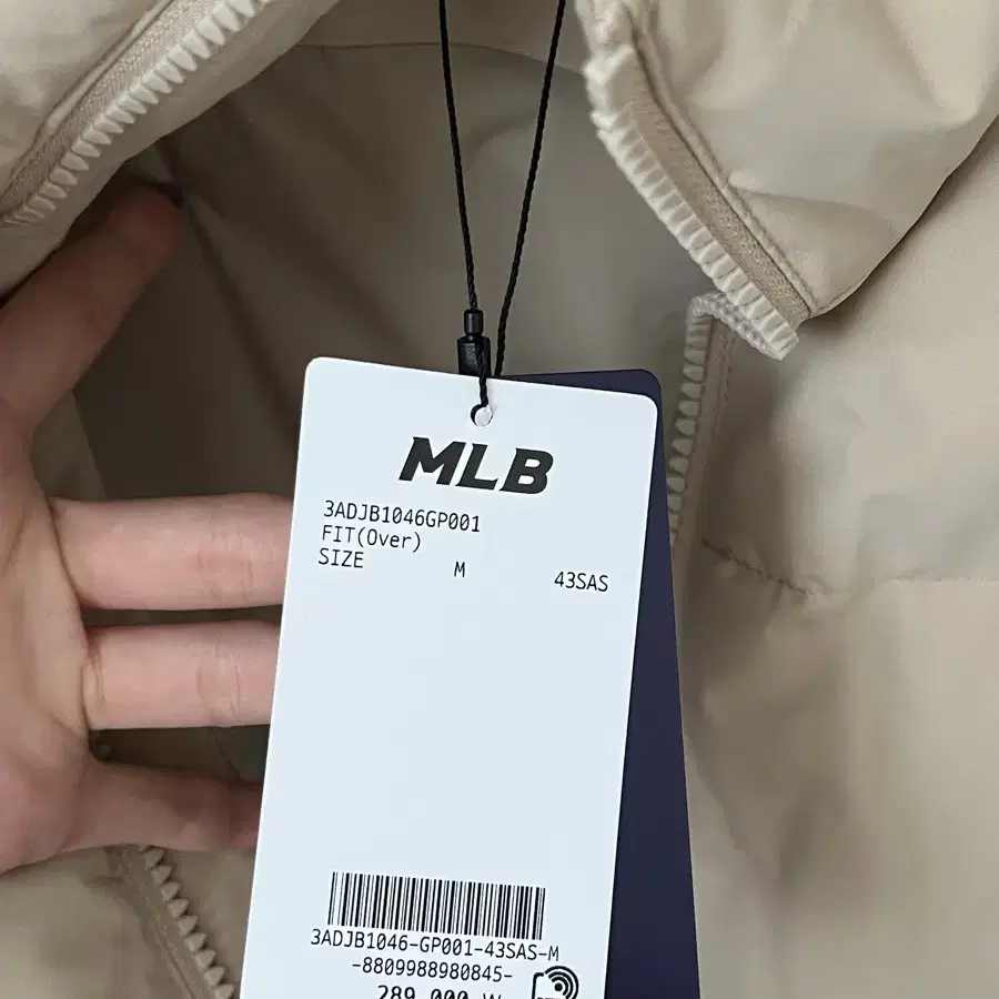 새상품) MLB 커브 패딩 보스턴 레드삭스 M