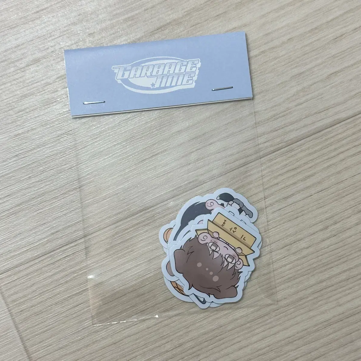 Garbage Time Kim Woong Ae Nim Sangbang Sculpture Sticker wts Goods Tongpan Sankha Gisaho Park Byungchan