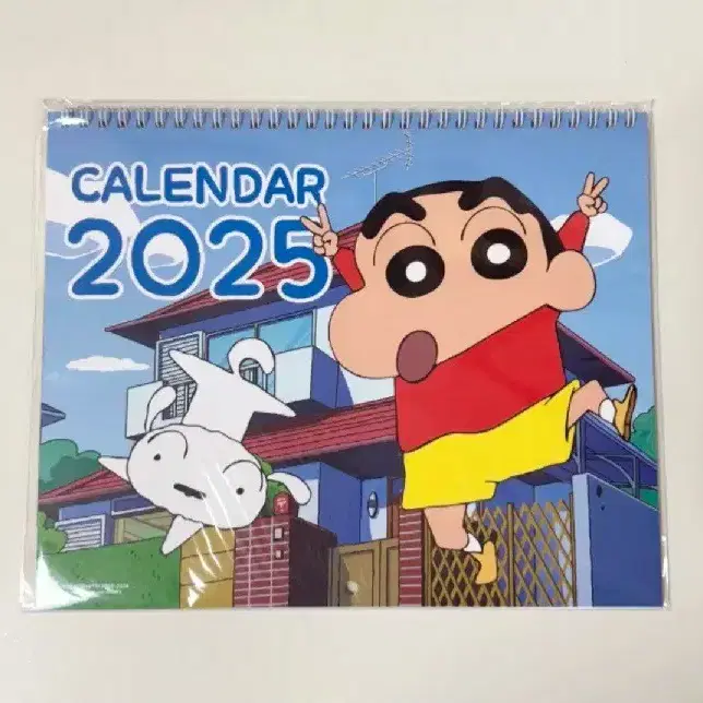 짱구 2025년 벽걸이 달력