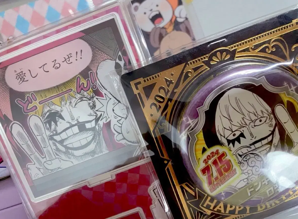 ONEPIECE Corazon Diorama Canbadge Goods to Sell