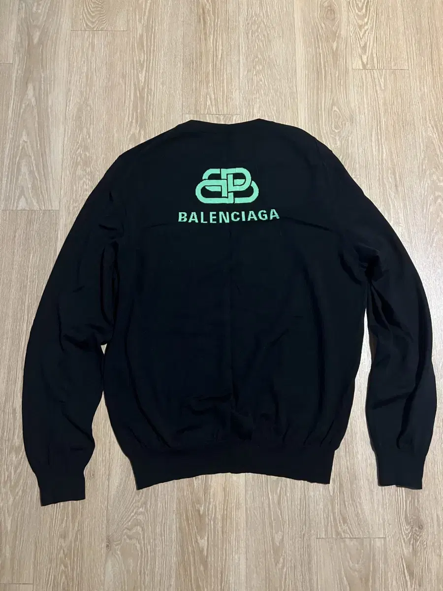 Balenciaga BB logo knit