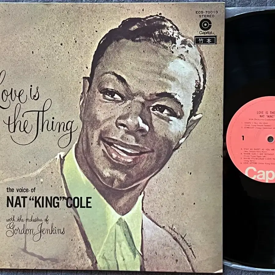 LP : Nat King Cole - Love Is The Thing