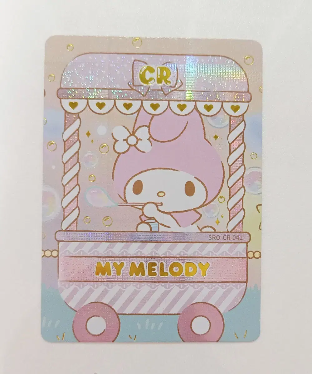 Sanrio Photocard Character Collectors' kard My Melody CR Card #3