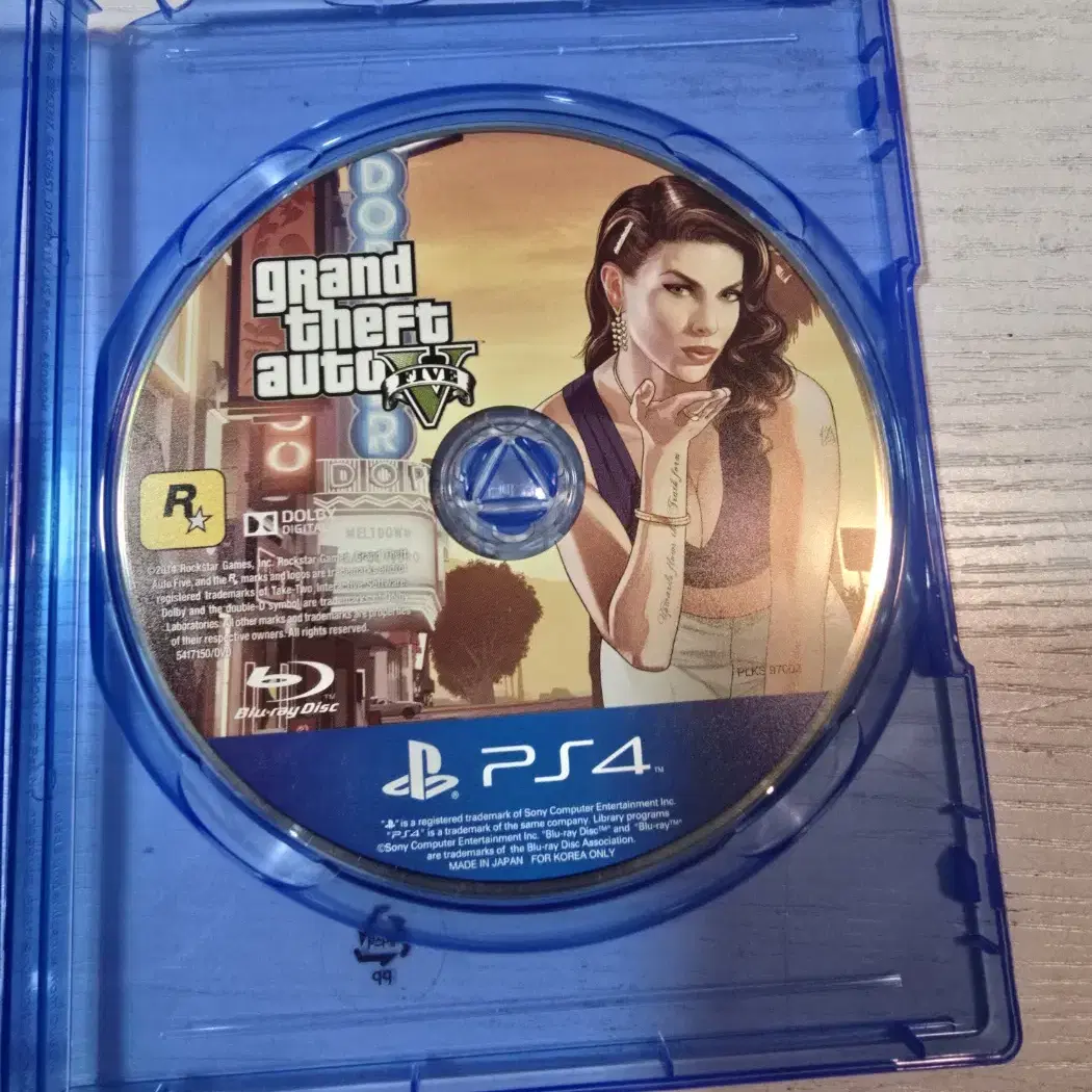 ps4/플스4 gta5 알시디