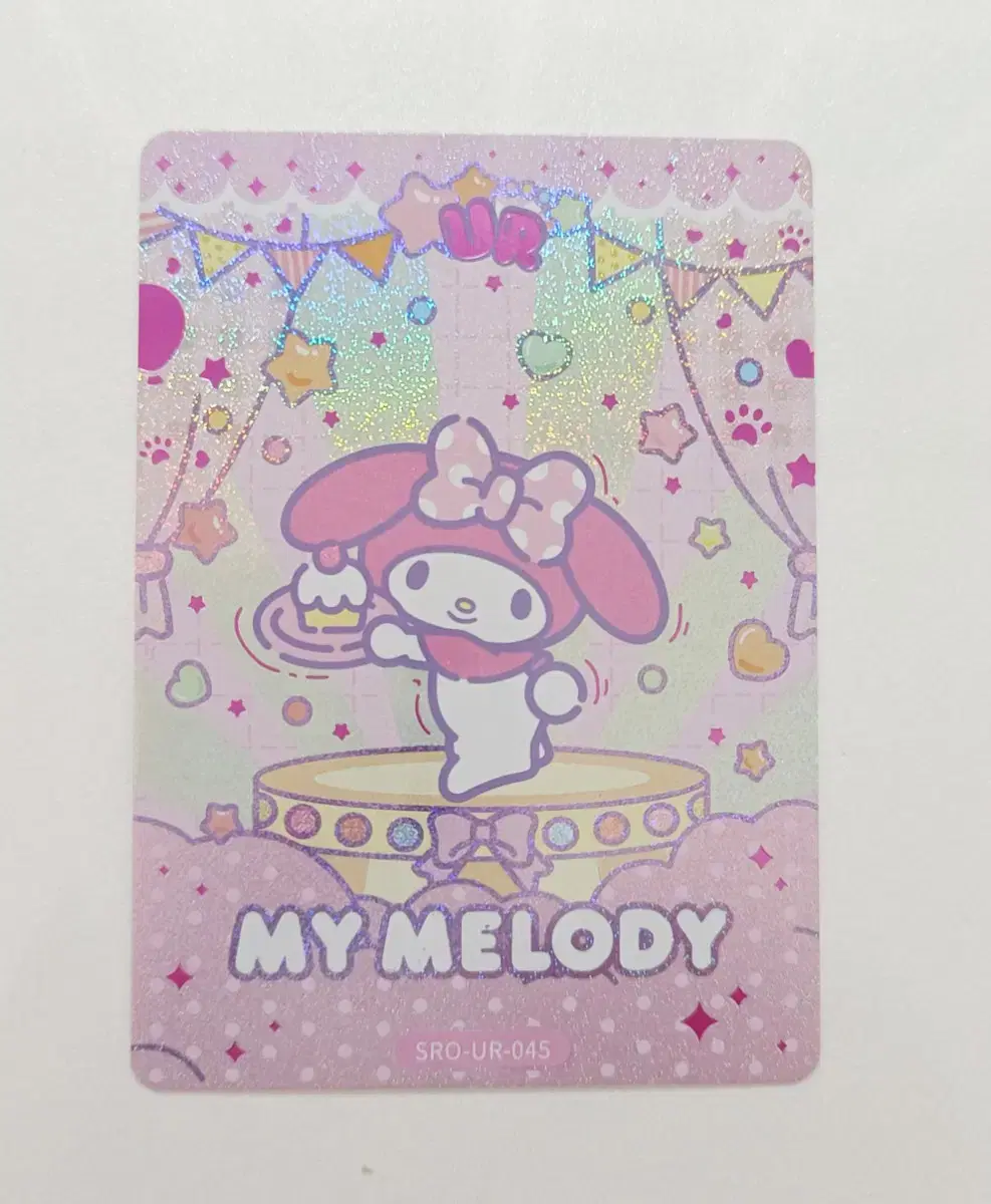 Sanrio Photocard Character Collectors kard My Melody UR Card #3