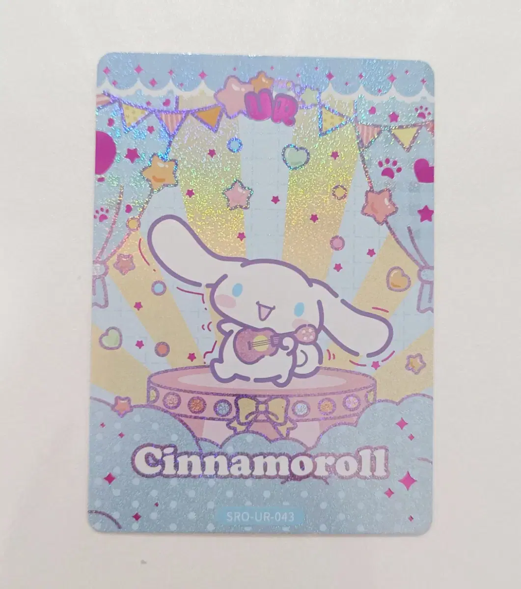 Sanrio Photocard Character Collectors kard Cinnamoroll UR Card #3