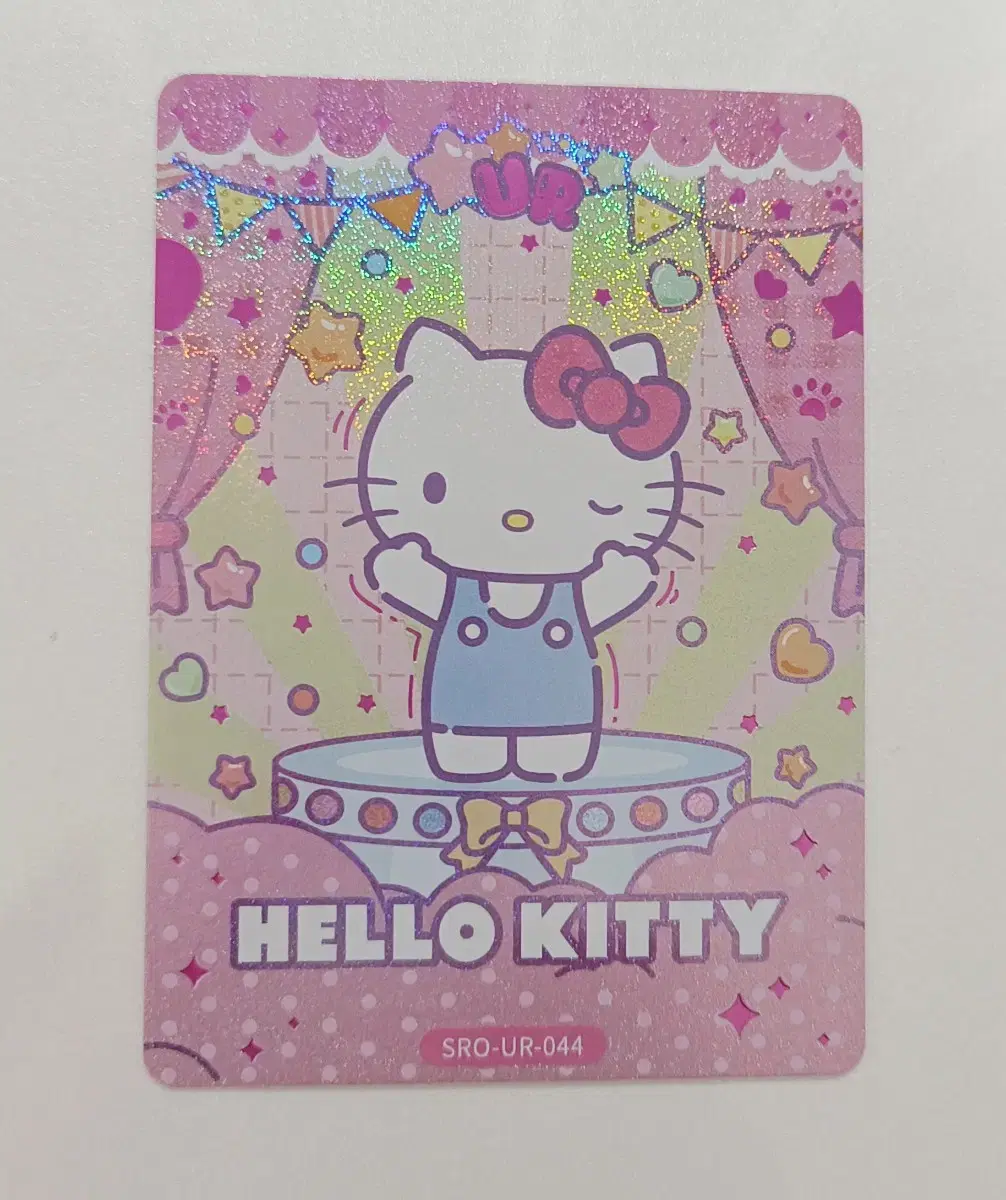 Sanrio Photocard Character Collectors kard Hello Kitty UR Card #3