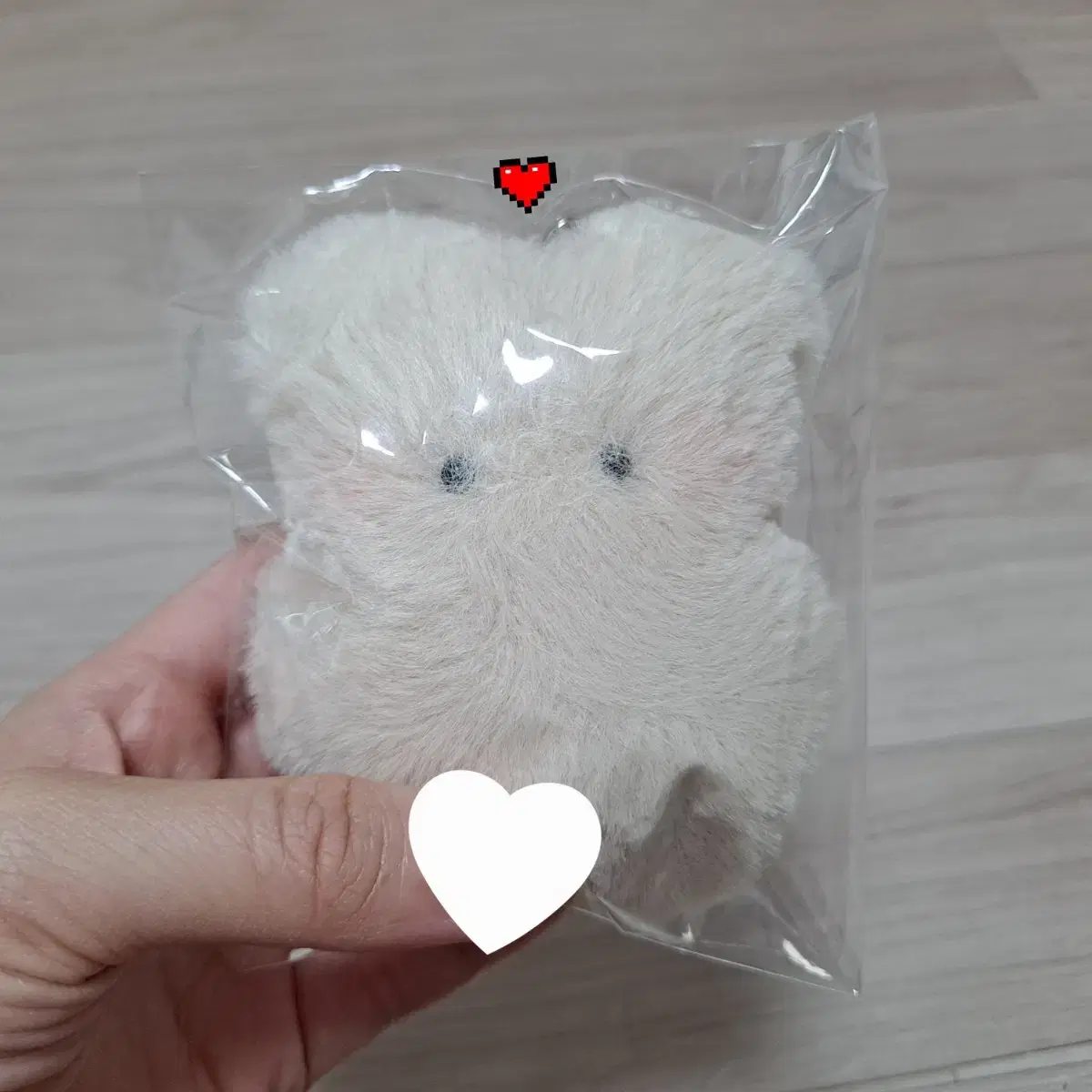 Handmade Injeolmi Puppy doll Keyring