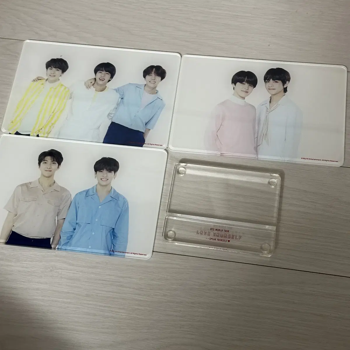 BTS Lupercorn Photo Frame Set