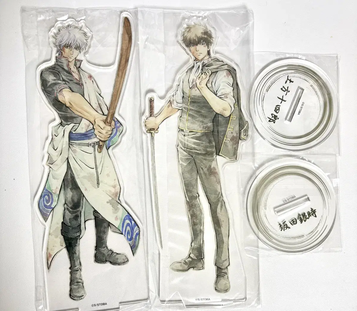 Gintama Ninja Town Hajime Style Wall Kintoki Hijikata Big Acrylic Stand