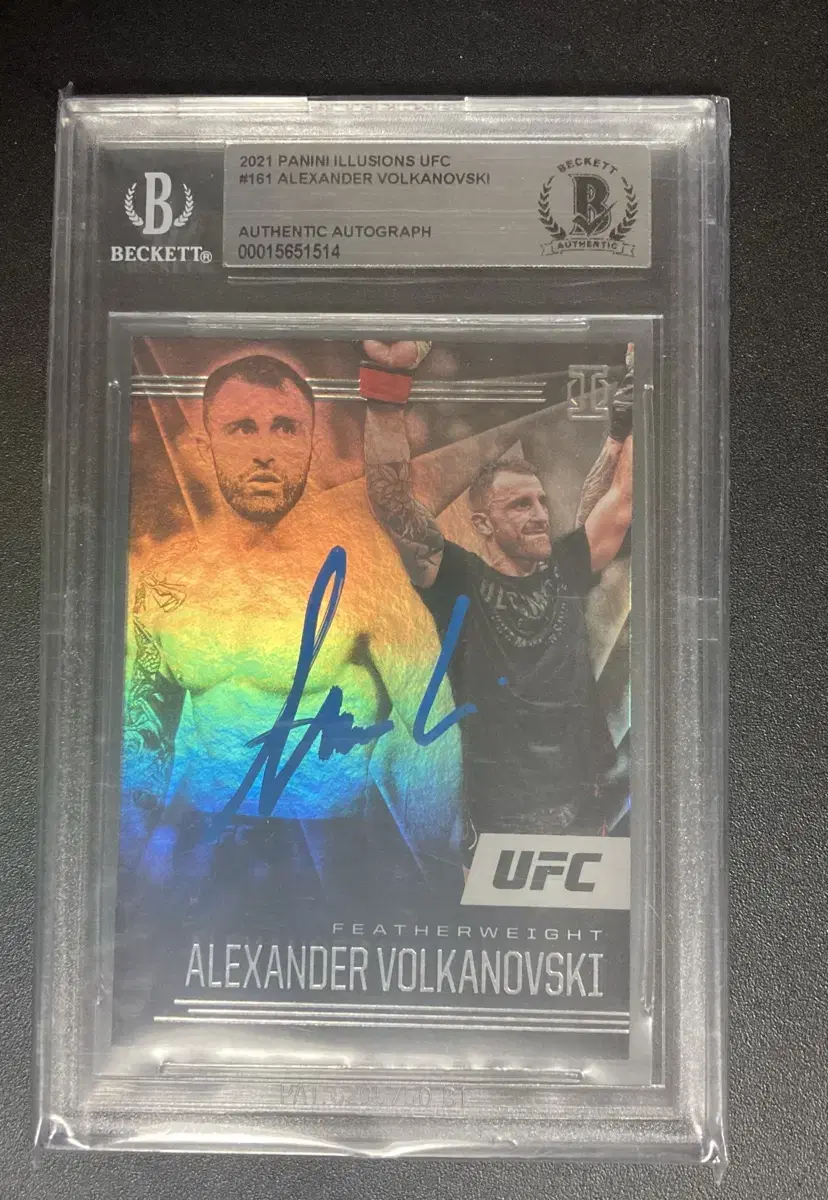 Ufc Volkanovski Autograph Kard