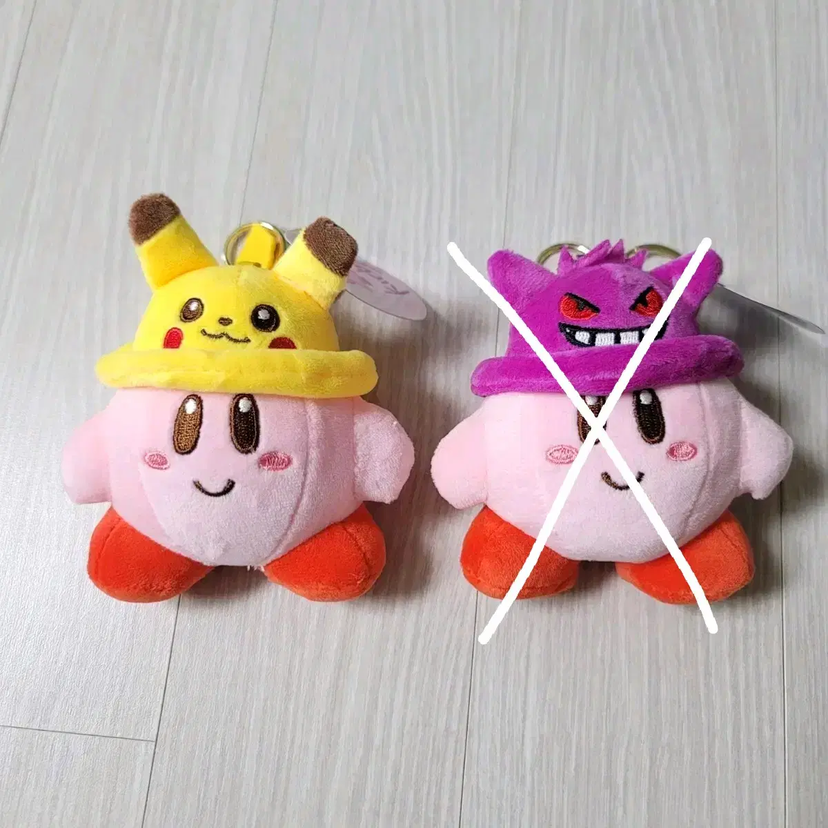 Kirby of the Stars keyring Pokémon Character Hat Pikachu Phantom doll keyring Sells