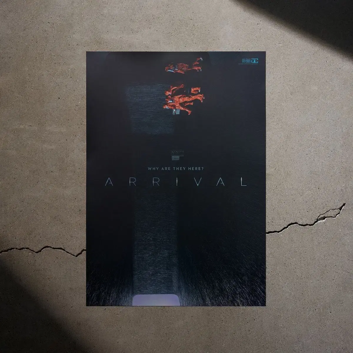 컨택트 아트그라피 포스터 2종 일괄 굿즈 특전 어라이벌 ARRIVAL