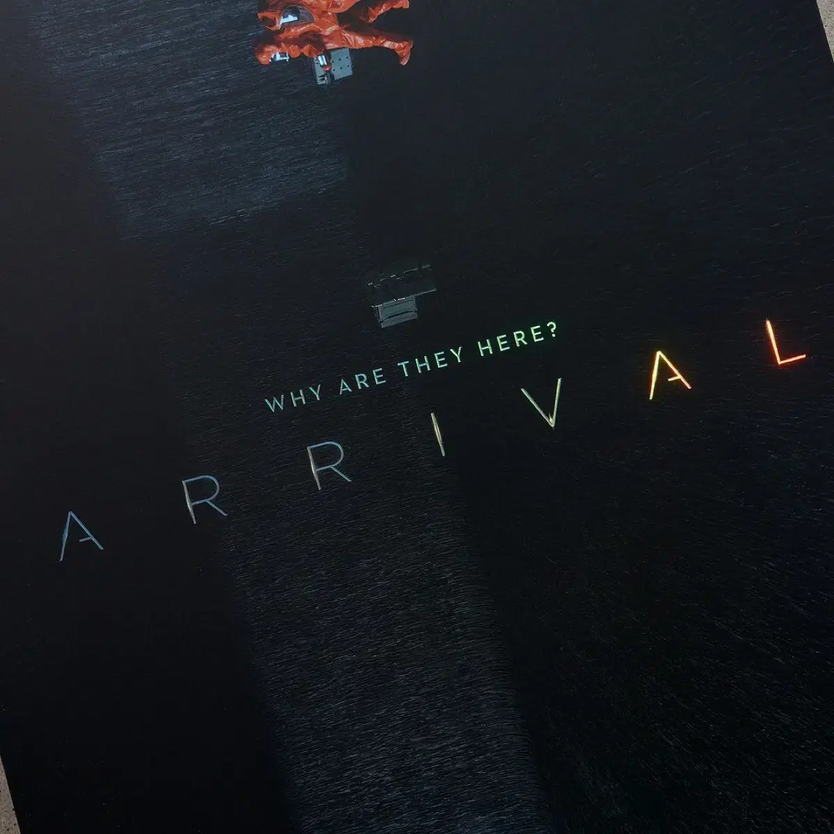 컨택트 아트그라피 포스터 2종 일괄 굿즈 특전 어라이벌 ARRIVAL