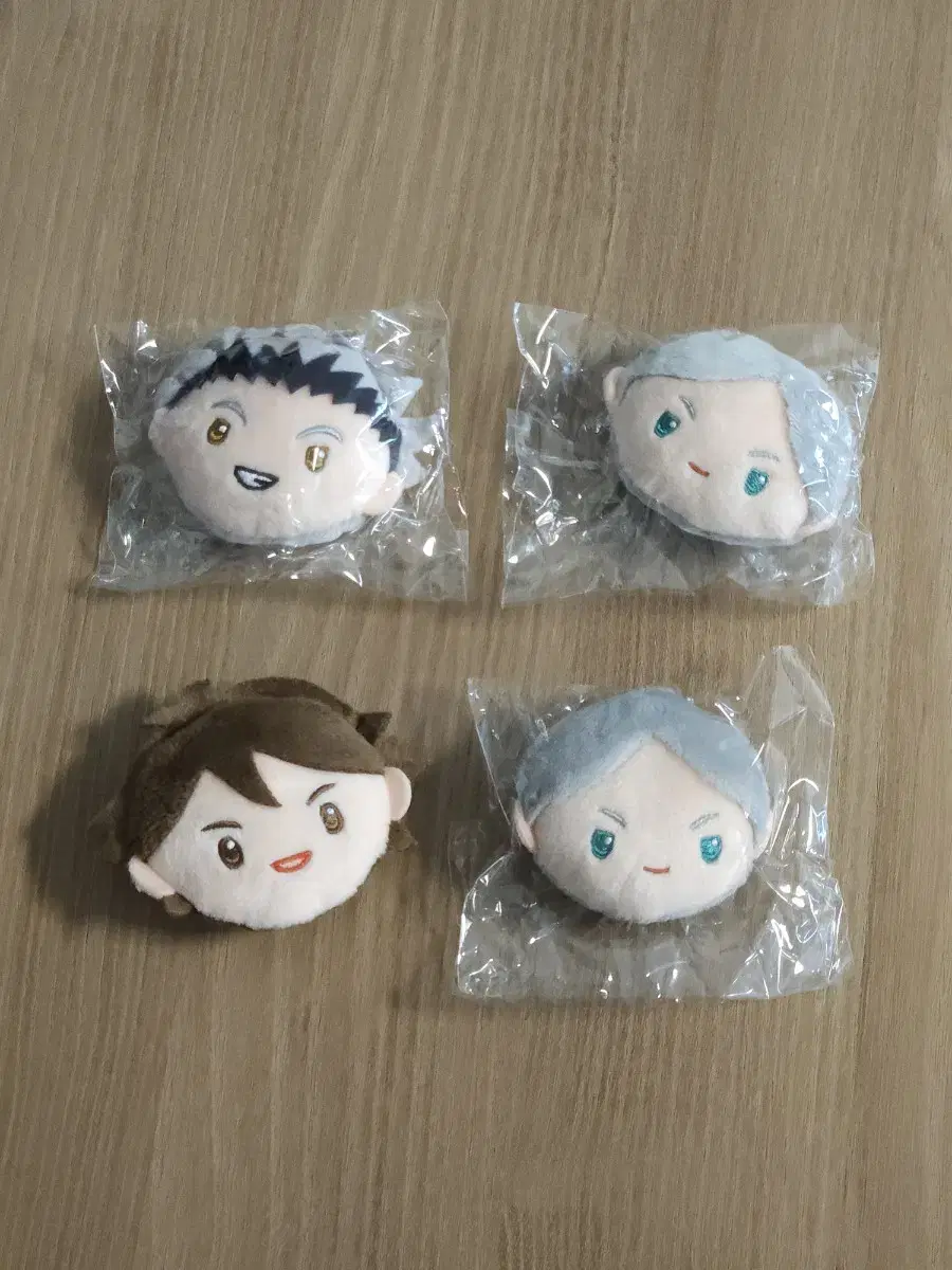 Haikyuu Nuigurumi Hair Clip 2 Gacha Rief, Bokuto