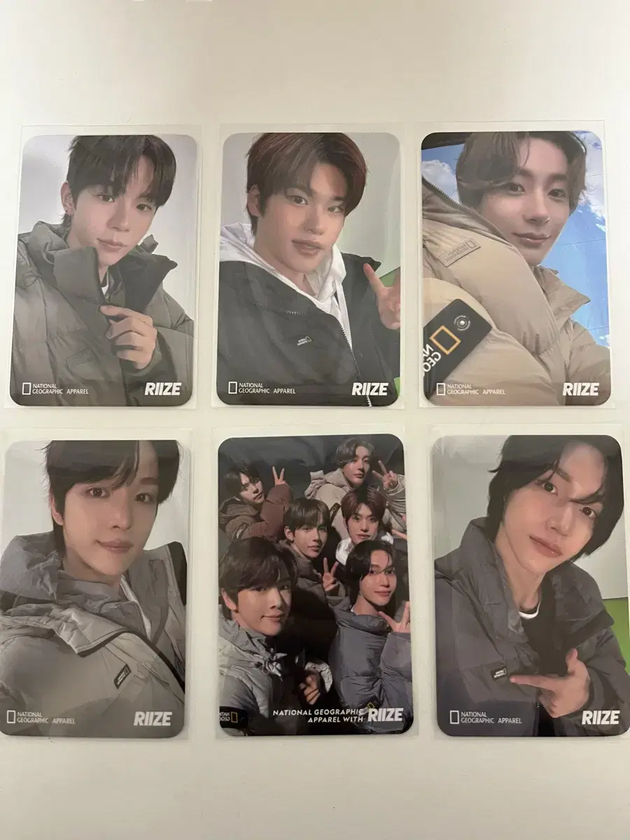 National Geographic riize photocard sells