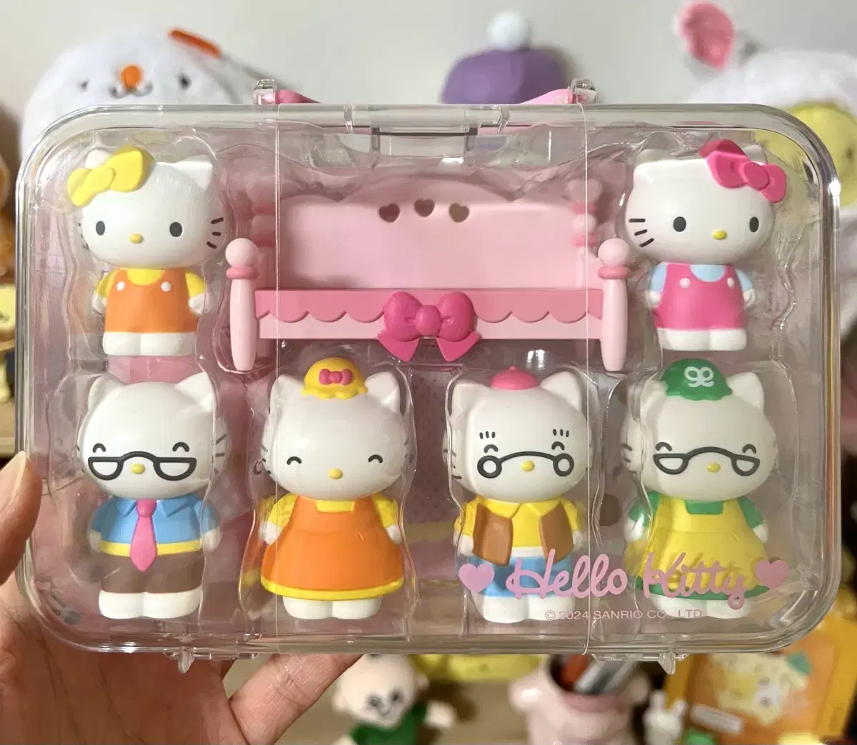 Sanrio Stonehouse Dollhouse Kitty Family Figure Set