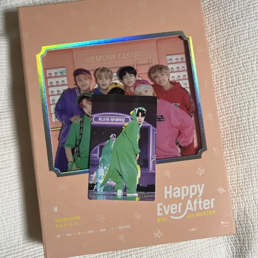 방탄 머스터 4 DVD 풀박