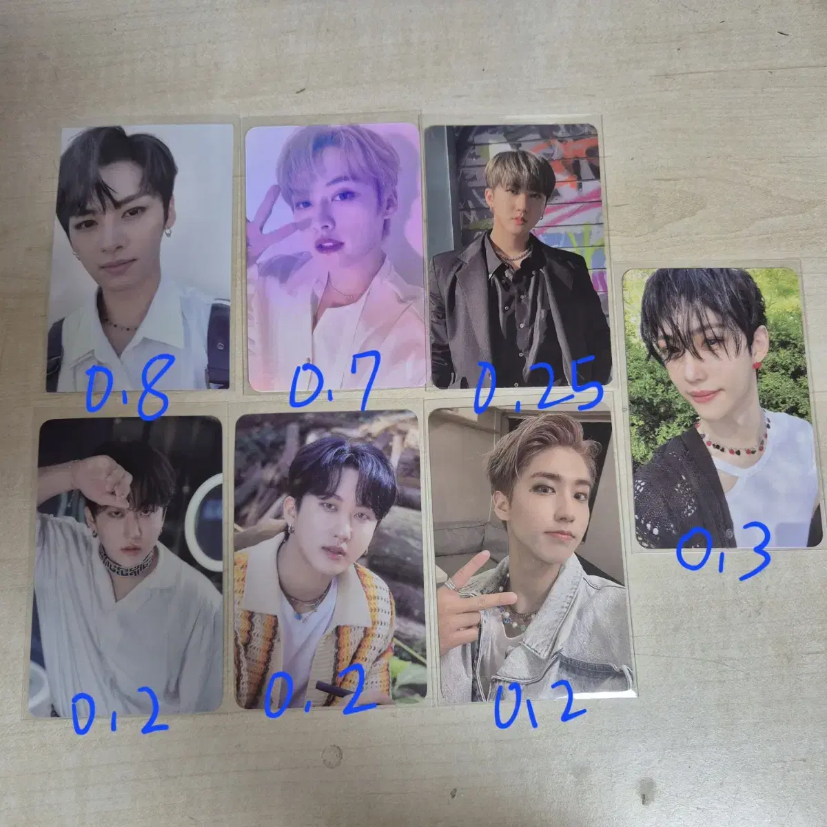 Skz lee know han changbin Yongbok photocard Wind Pacific aladin Jeju