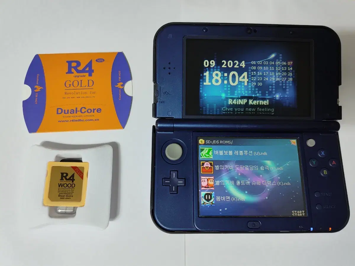 닌텐도 r4 tt칩 골드plus 최신 ds lite dsi 2ds 3ds