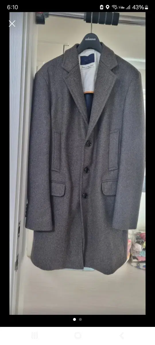 Slouchy coat size 105